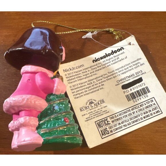 Nickelodeon Dora The Explorer Christmas Ornament 2013 Kurt S Adler NWT Holiday - Picture 2 of 7